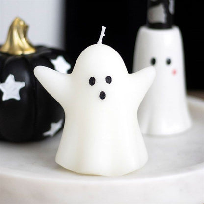 Adorable Ghost-Shaped Candle
