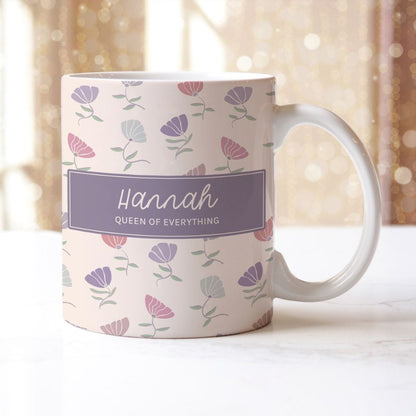 September Bloom Personalised Ceramic Mug
