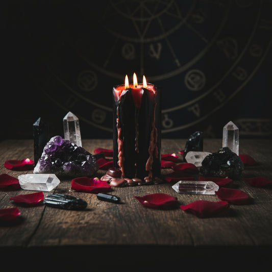 Vampire Blood Pillar Candle