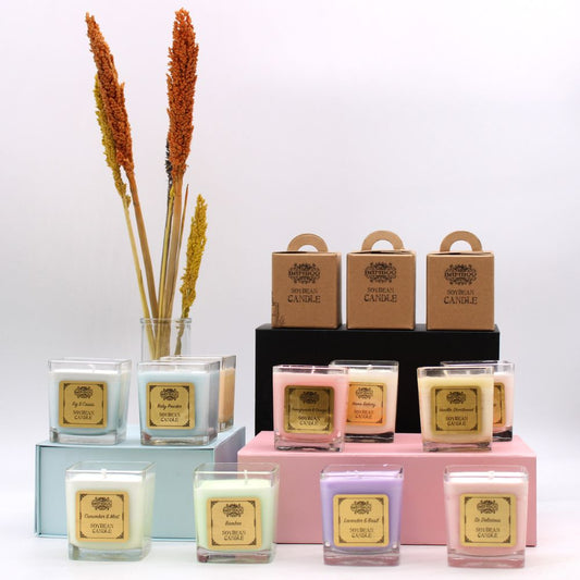 Eco-friendly Soybean Wax Candles