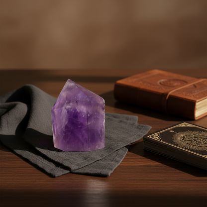 Small Natural Amethyst Crystal Point