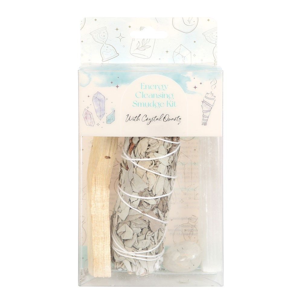 Smudge Kits with Amethyst Crystal