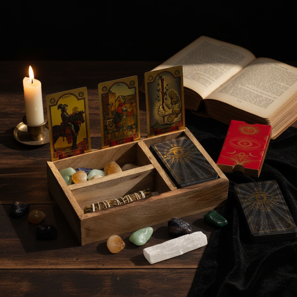 Handcrafted Storage for Tarot & Ritual Tools