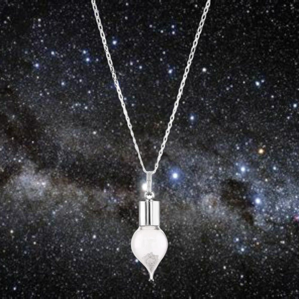 Sterling Silver - Lunar grace pendant - Certified