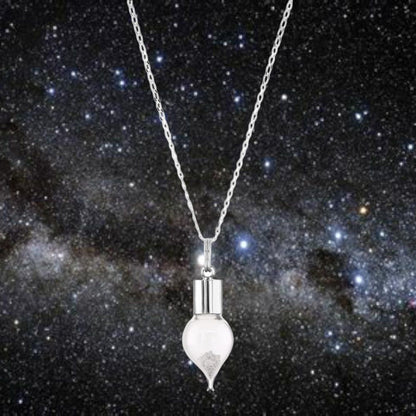Sterling Silver - Lunar grace pendant - Certified