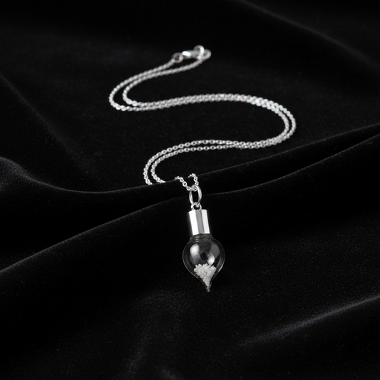 925 Sterling Silver - Lunar grace pendant - Certified