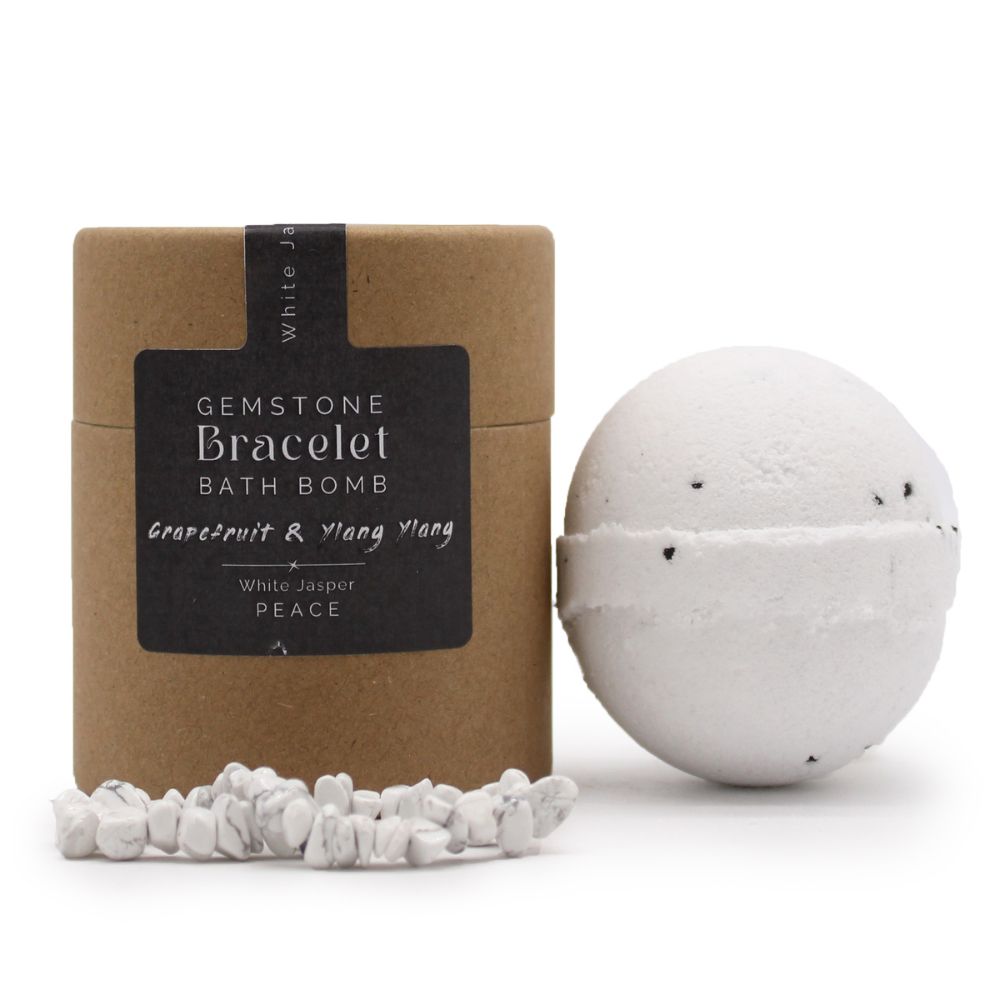 Bath Bomb With Hidden Gemstone Bracelet