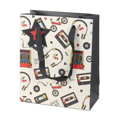 Retro 80s Print Gift Bag