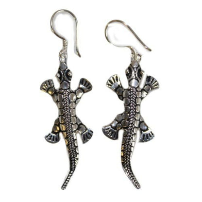 Sterling Silver Nature-Inspired Earrings