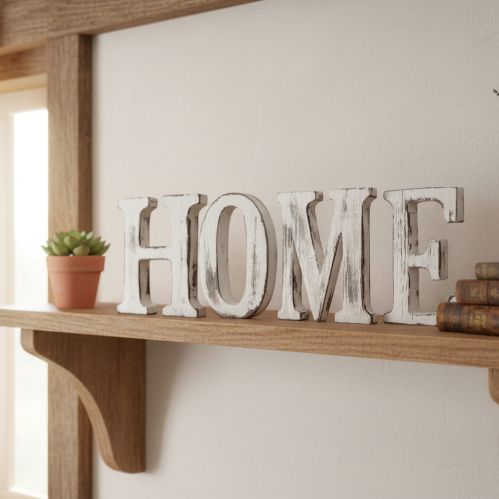 Shabby Chic letter set - Home