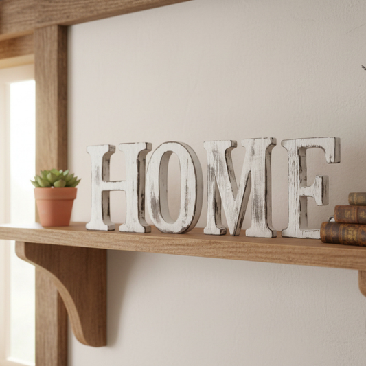 Shabby Chic letter set - Home