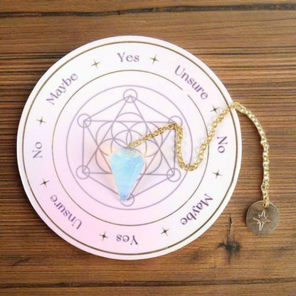 Opaliite Pendulum divination Kit