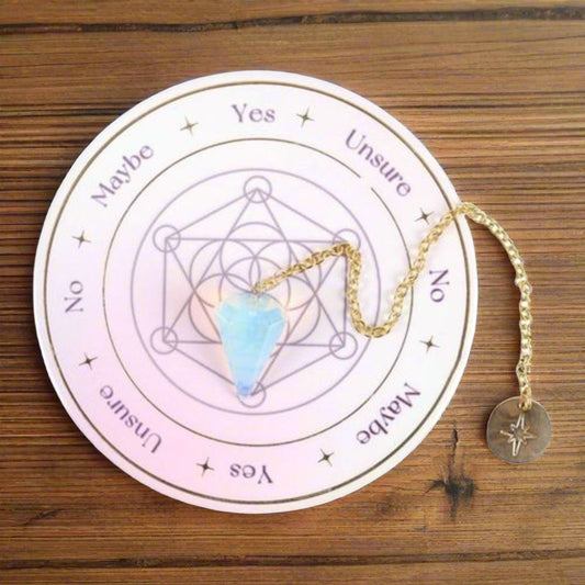 Opaliite Pendulum divination Kit