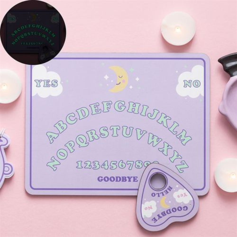 Pastel Glow-in-the-Dark Talking Board
