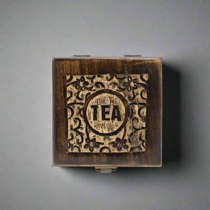 Mango Wood Tea Boxes