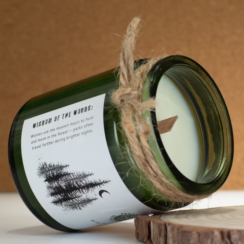Greenman Rituals Woodwick Soy Candle