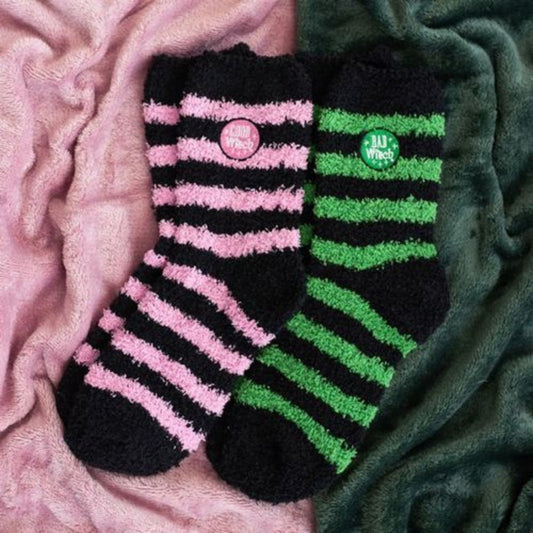 Good Witch / Bad Witch Fluffy Sock Set
