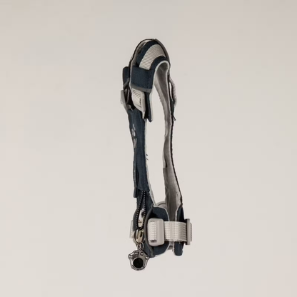 Dog Step-in Guardian Harness with genuine Obsidian charm