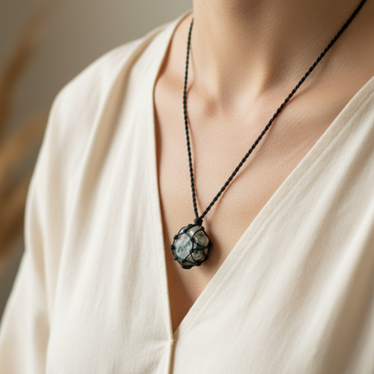 Laced Gemstone Pendants collection