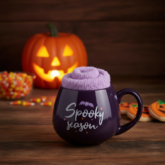 Spooky Season Mug & Socks Gift Set