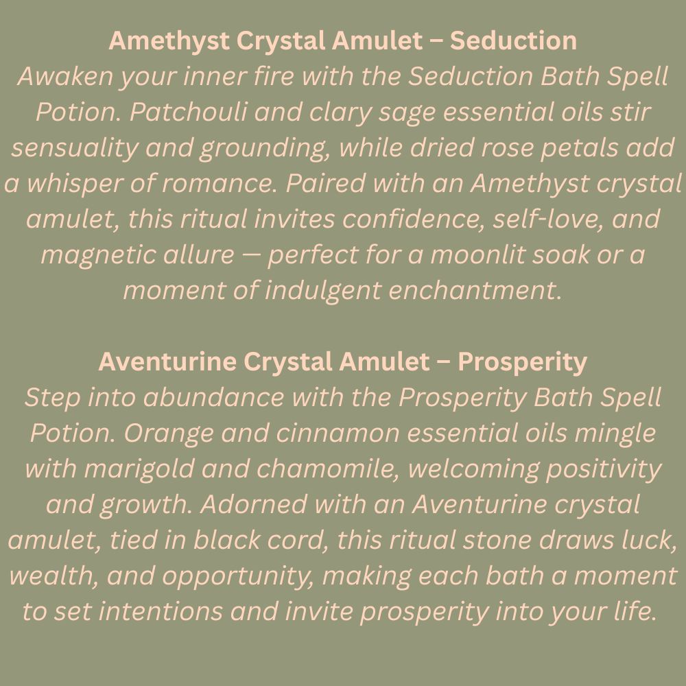 Ancient Witch Bath Spell Potions