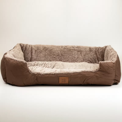 PAW Snuggly Plush Pet Bed