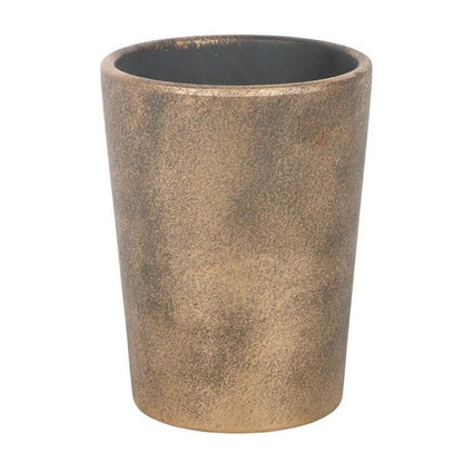Garden Witch Bronze Effect Terracotta Plant Pot