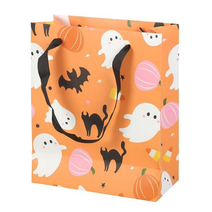Playful Halloween Print Gift Bag