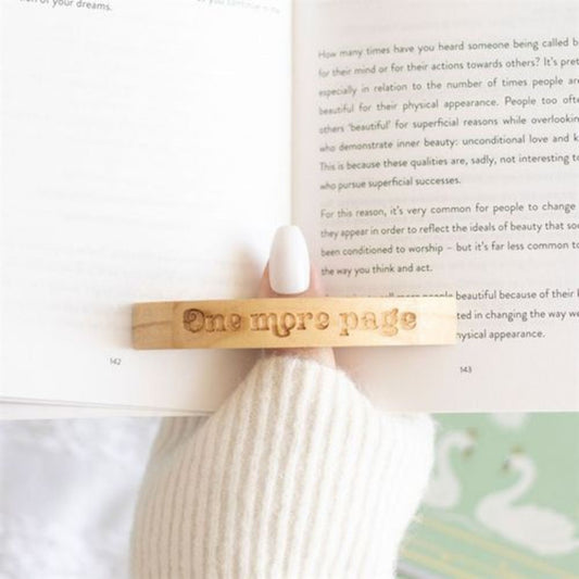 Just one more page - Thumb Page Holder
