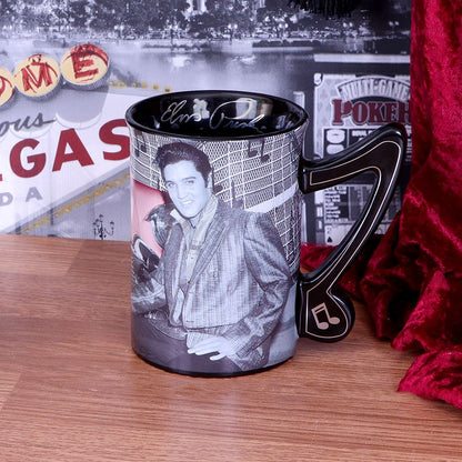 Elvis Presley with Pink Cadillac Mug