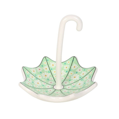 Floral Umbrella Trinket Dish
