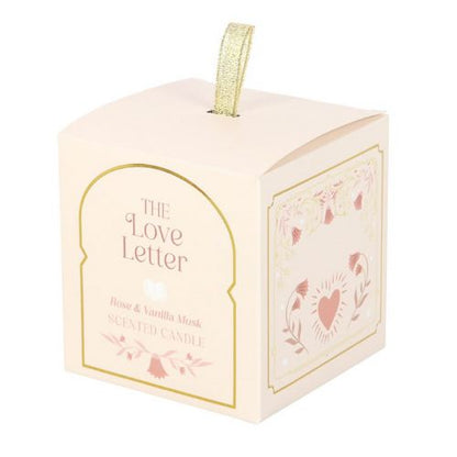 The Love Letter Rose & Vanilla Musk Candle