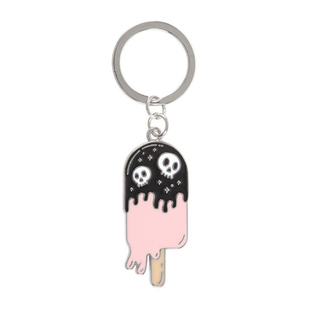 'Freaking Melting' Ice Cream Keyring