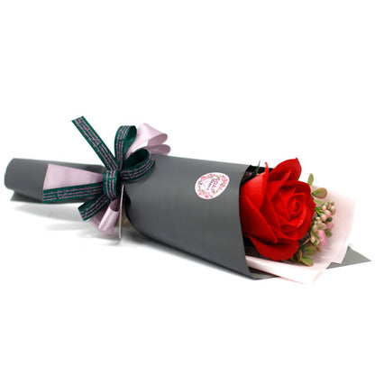 Handcrafted Soap Single Flower Bouquet