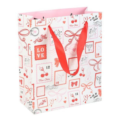 Postage Stamp Print - Gift Bag