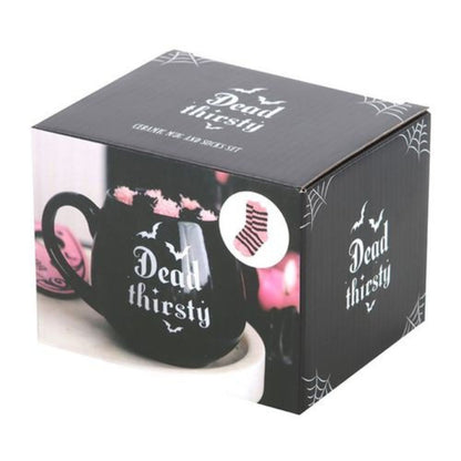 Dead Thirsty Mug & Socks Gift Set