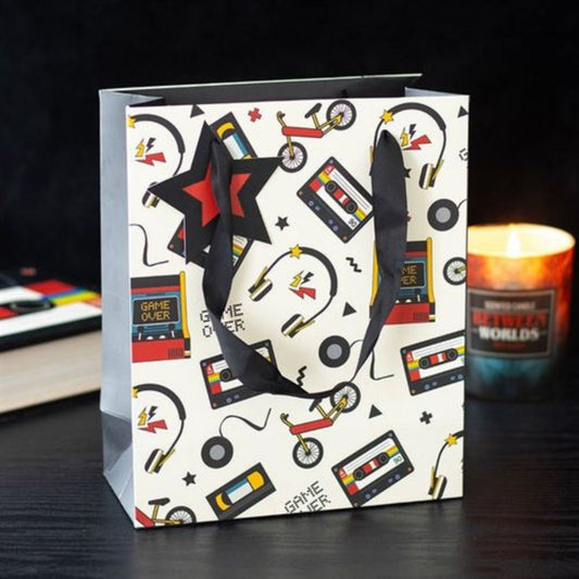 Retro 80s Print Gift Bag