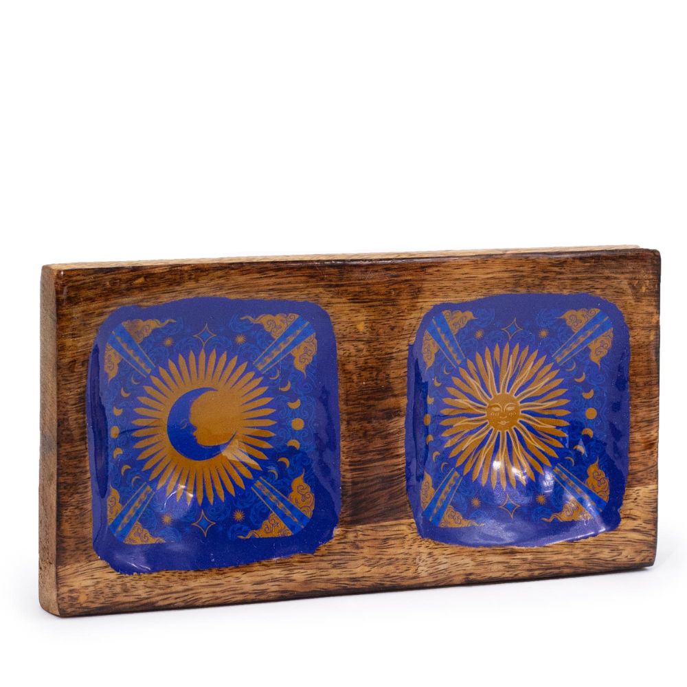 Hop Hare Enameled Double Trinket Tray