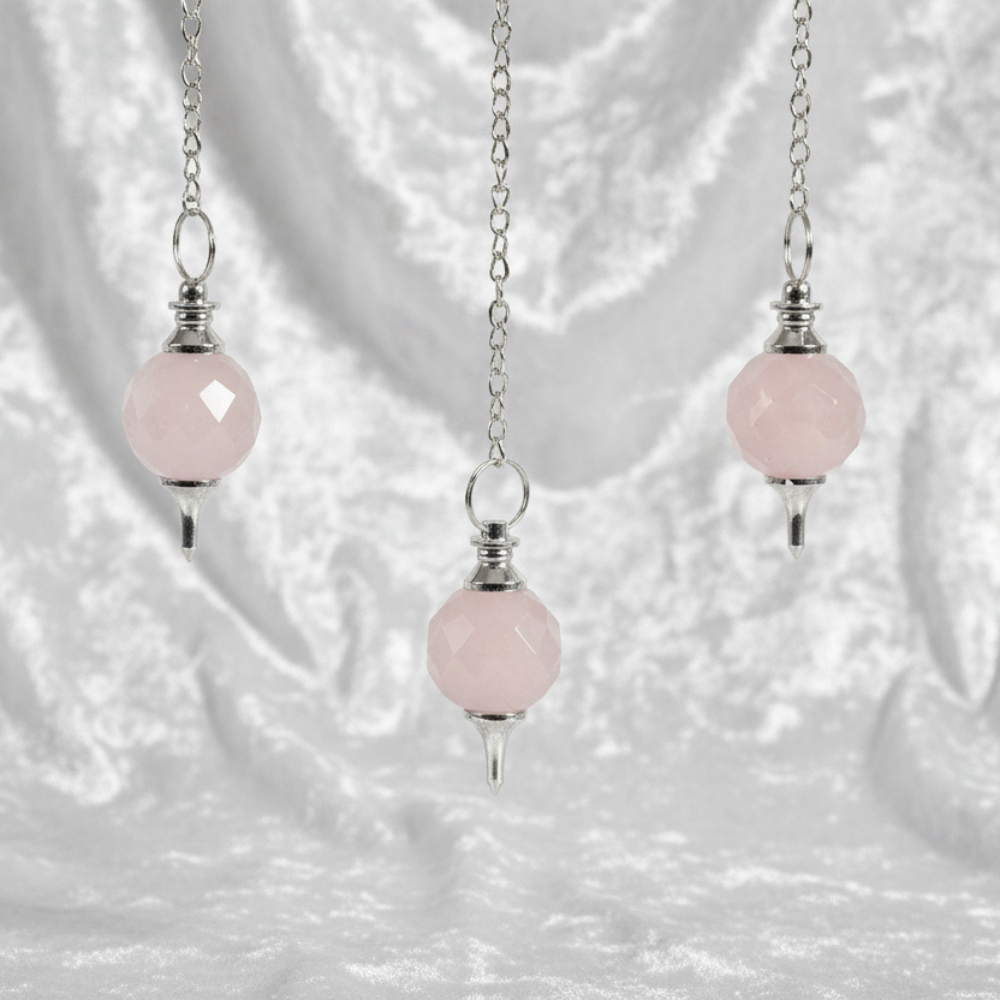 Faceted Gemstone Pendulum