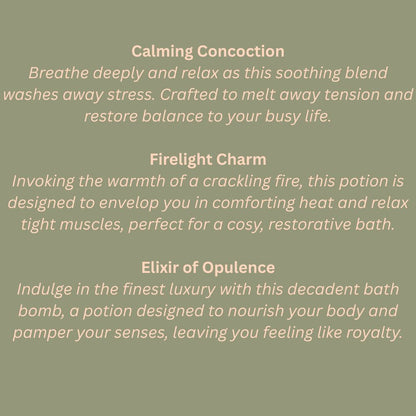 Mystical Aromatherapy Bath Potions