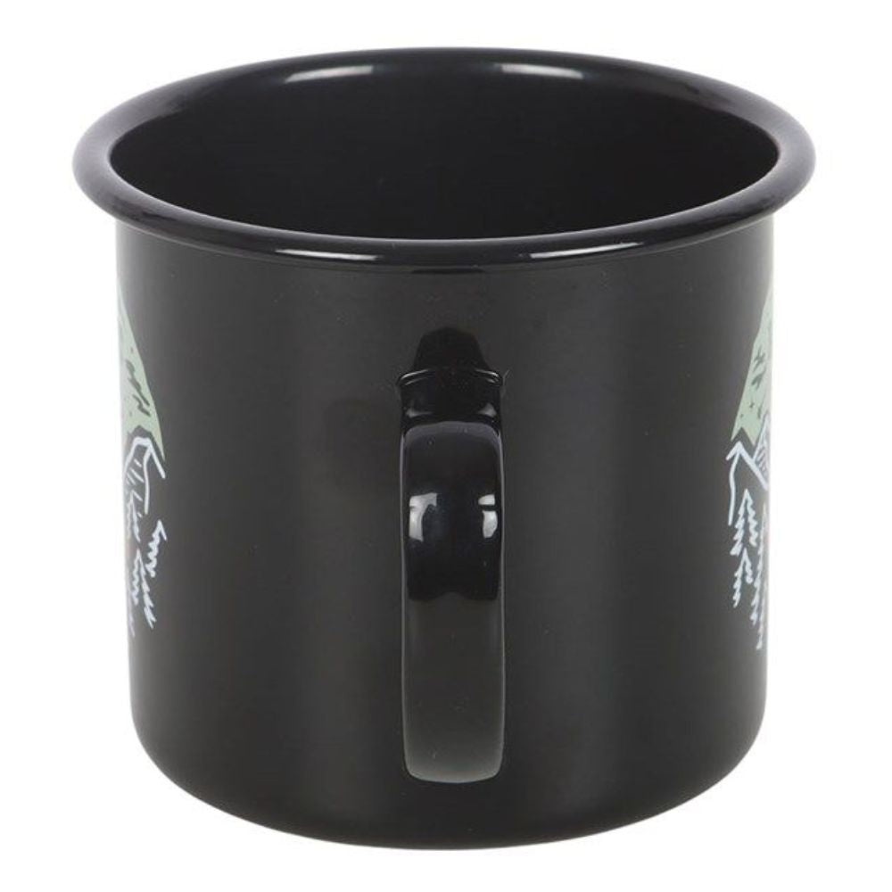 Bigfoot Search Team Enamel Mug