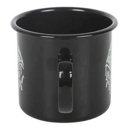 Bigfoot Search Team Enamel Mug
