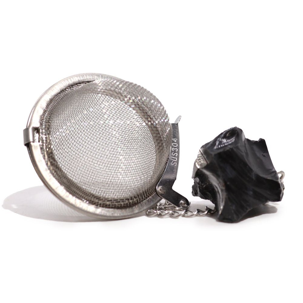 Raw Gemstone Tea Strainer