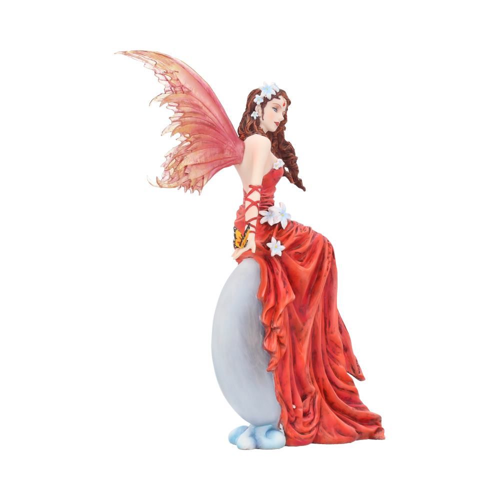 Crimson lily Fairy Figurine