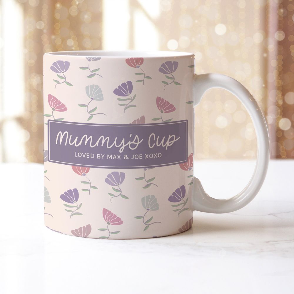 September Bloom Personalised Ceramic Mug