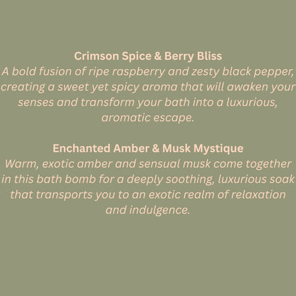 Luxurious Jumbo Bath Bombs