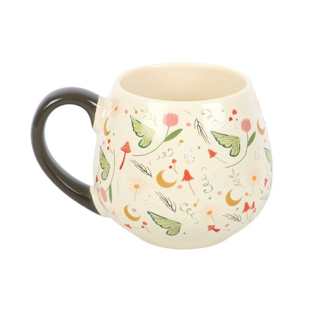Fairy Folklore Print Rounded Mug