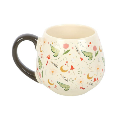 Fairy Folklore Print Rounded Mug