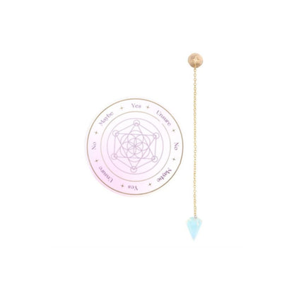 Opaliite Pendulum divination Kit