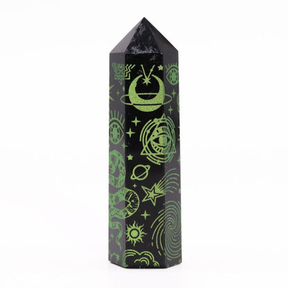 Black Obsidian Point